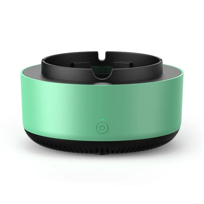 Scrumiera electrica inteligenta, cu aspiratie