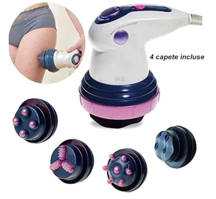 Aparat Masaj Anticelulitic 5 in 1 Tonifiere si Relaxare, Infrarosu