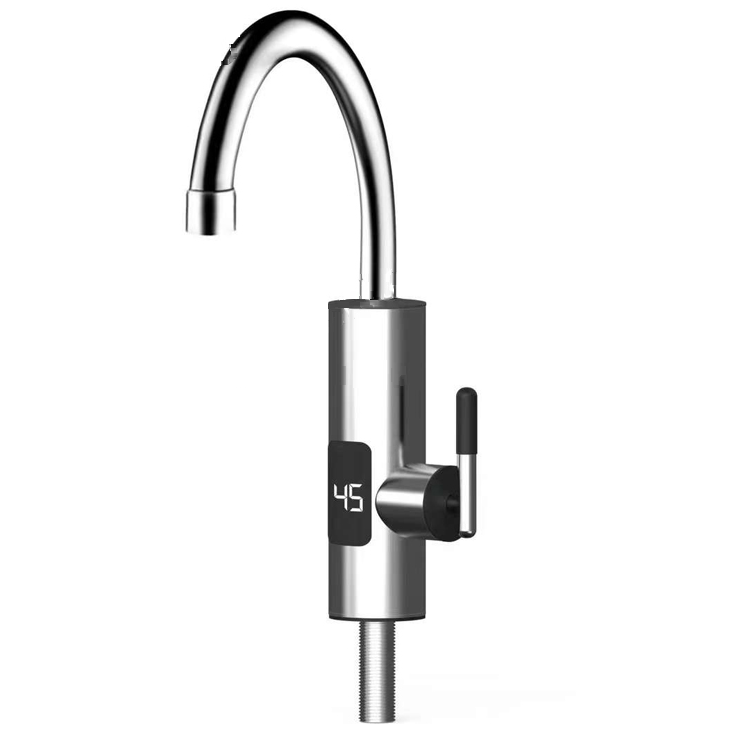 Robinet electric cu display instant din inox si rotire 360 grade, 3000W