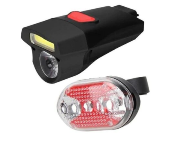 far bicicleta Led fata-spate ,baterie AAA