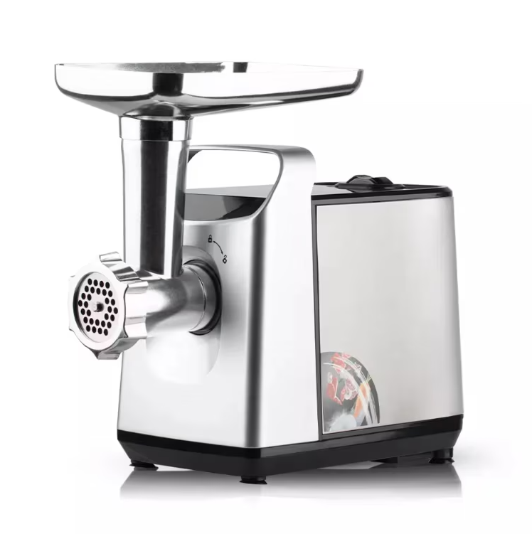 Masina de tocat, putere 1200W, lame din otel, doua site, functie revers