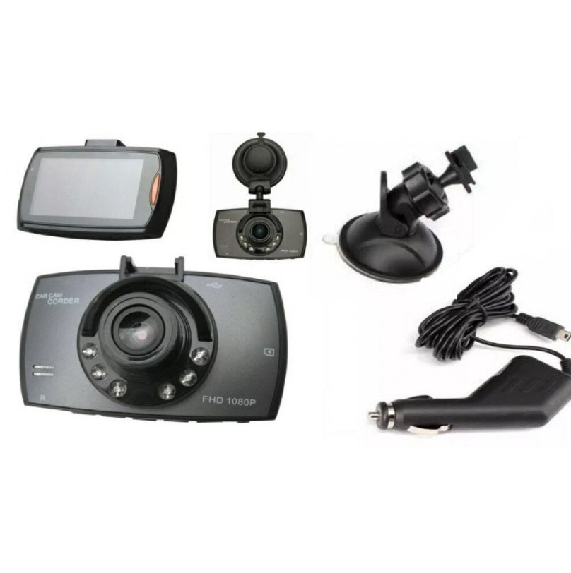 Camera Video DVR Auto Full HD Camcorder, 2.7 inch, Night Vision, Negru