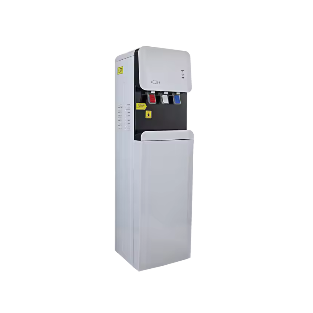 Dozator de Apa 19l – 640W, 3 Robineți, Răcire cu Freon și Compresor, Siguranta copii, Depozitare Integrată