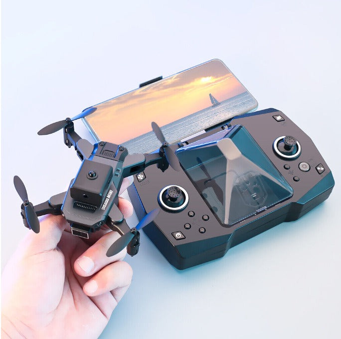 Mini drona pliabila S65 cu camera 4k si telecomanda – negru