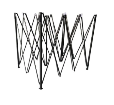 Cort Pliabil Cadru Metal 3x3m alb Pavilion pentru Curte, Gradina, Evenimente