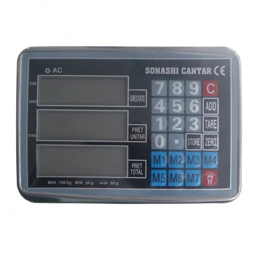 Cantar electronic cu platforma 700kg Brat Pliabil
