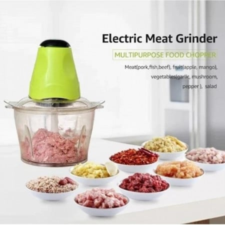 Tocator Electric Multifunctional, pentru Carne, Fructe si Legume, Capacitate 2L, Motor, TDItronics, 250W