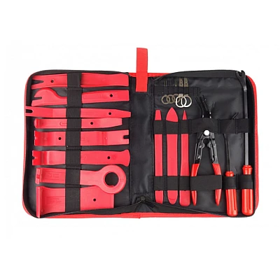 Set 19 piese extractoare pentru radio tapiterie cleme auto