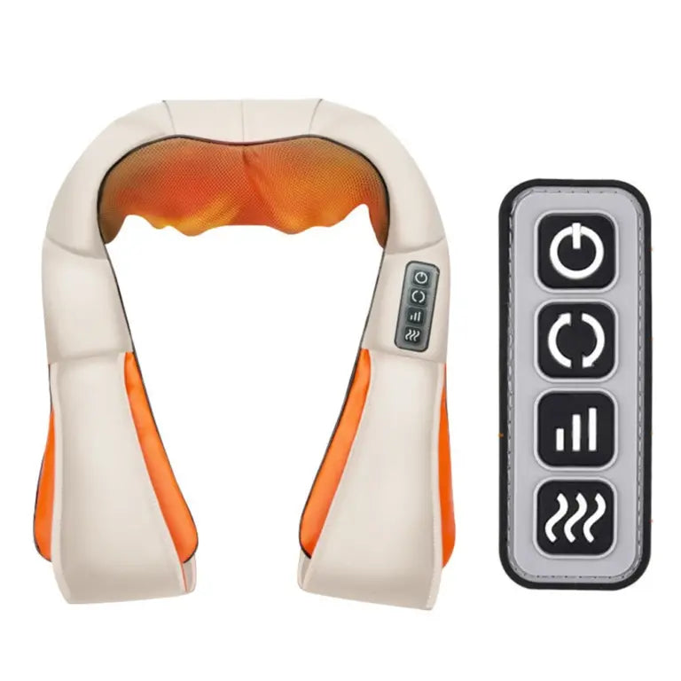 Aparat Masaj Cervical pentru Relaxare si Dureri cu bile, Infrarosu