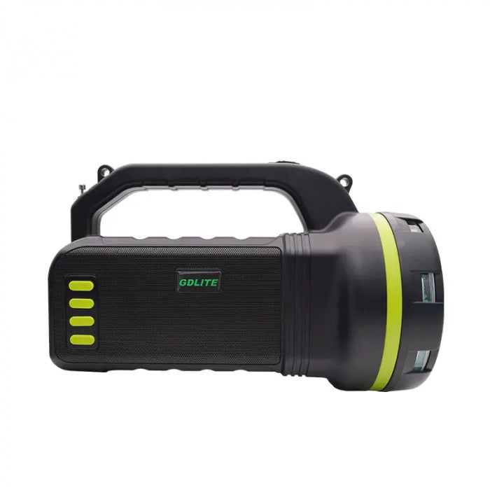 Lampa Solara Kit Solar Portabil GDLite GD-2000A, 3 Becuri Incluse, USB, Bluetooth, Radio FM, MP3