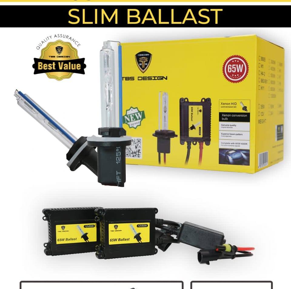 Kit Xenon Auto H7 12V Balast Slim, HID 65W/ 55W 6000K