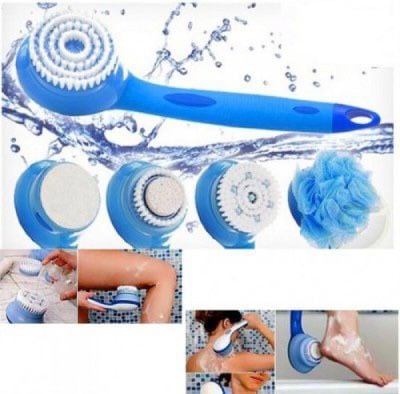 Perie rotativa pentru curatare si masaj sub dus