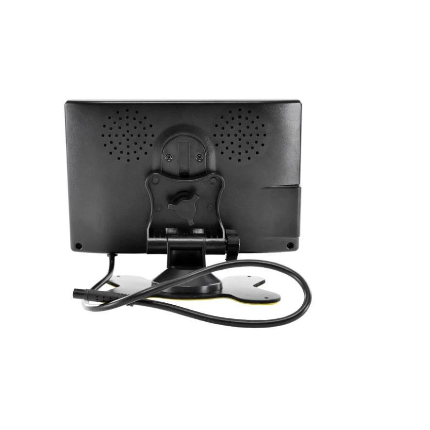 Monitor Auto Masina LCD 7'' Cu 2 Intrari Video Pt Gps Dvr Vcd Dvd