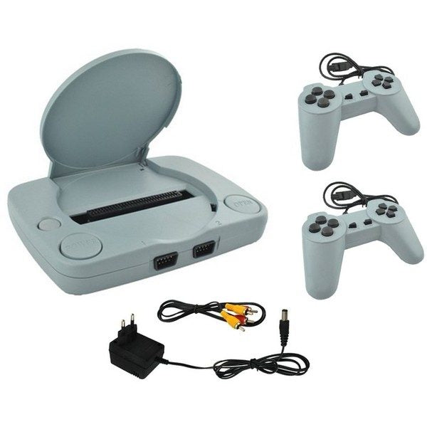 Consola video retro cu 2 gamepad-uri si adaptor redare TV