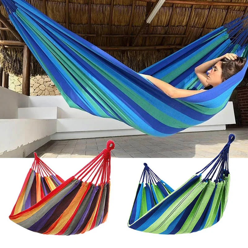 Hamac Bumbac 100%, 200x80 Multicolor