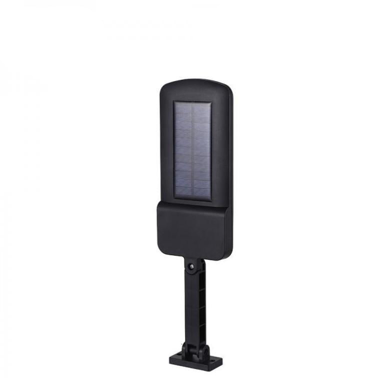 Lampa solara LED de perete exterior cu senzor de miscare si telecomanda