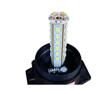 Girofar portocaliu cu 30 led 5050 10V-110V