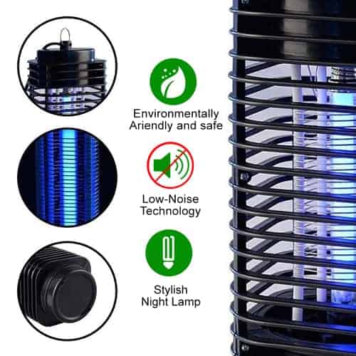 Felinar electric UV impotriva insectelor, tantarilor – Lampa Mosquito