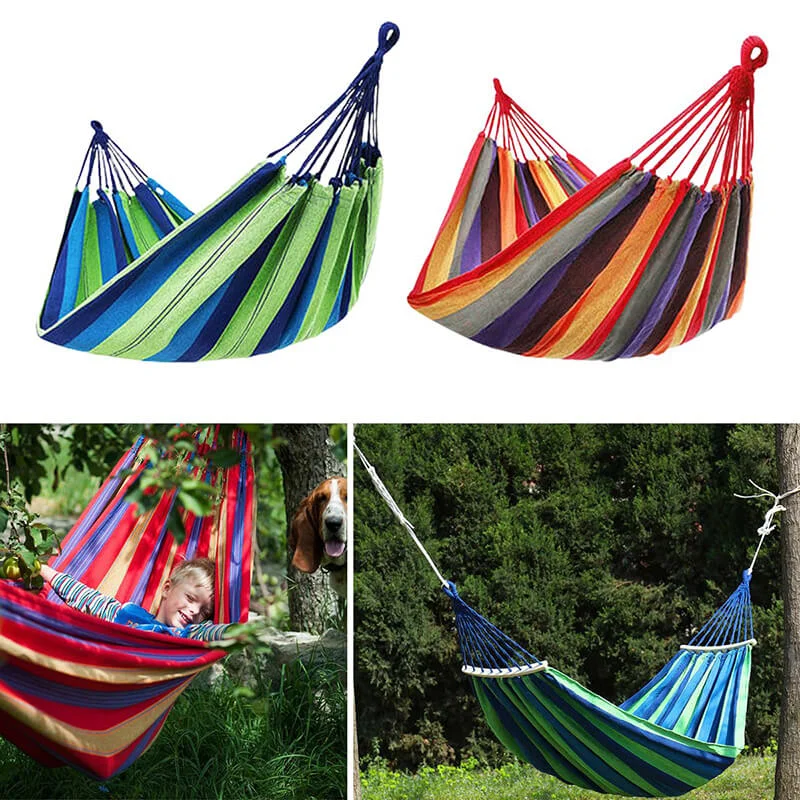 Hamac Bumbac 100%, 200x80 Multicolor
