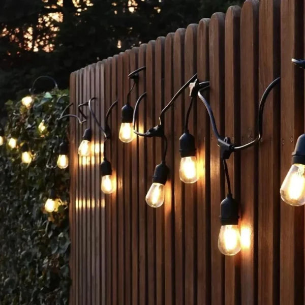 Ghirlanda luminoasa pentru gradina 10m, lumina calda