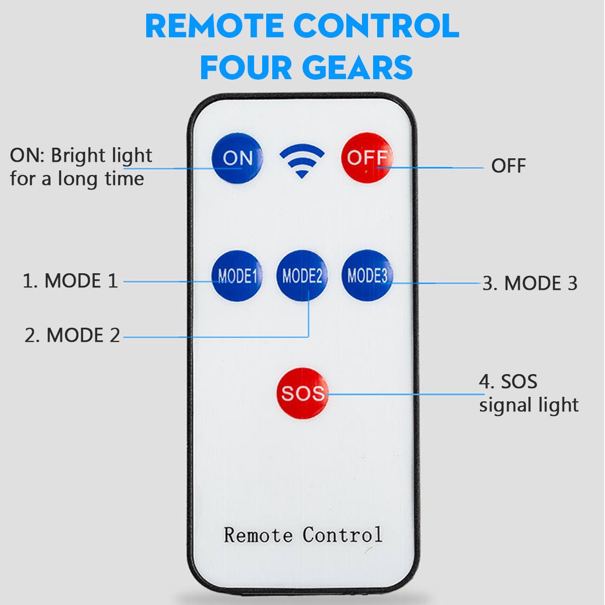 Lampa solara LED de perete exterior cu senzor de miscare si telecomanda