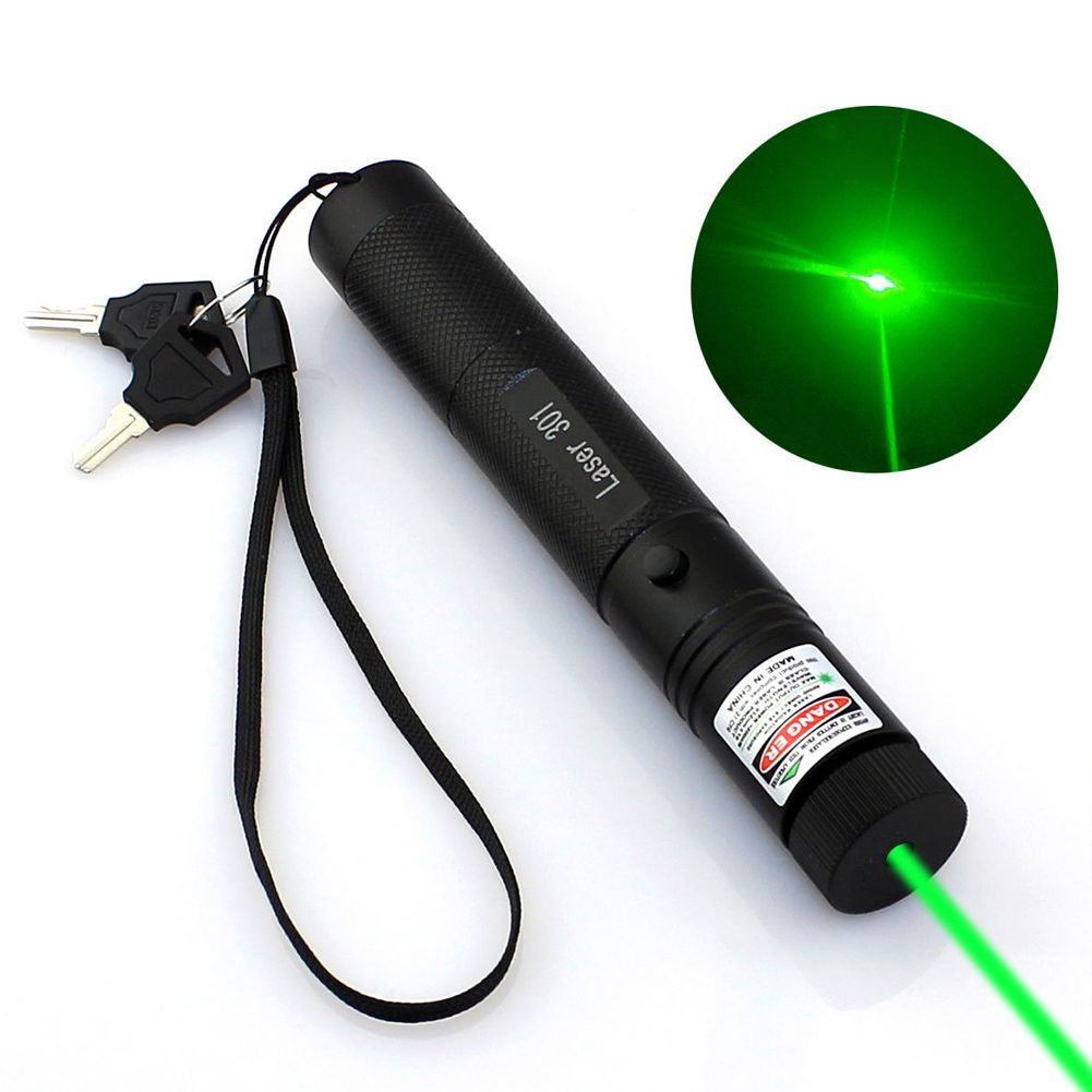 Laser pointer verde puternic cu acumulator puternic