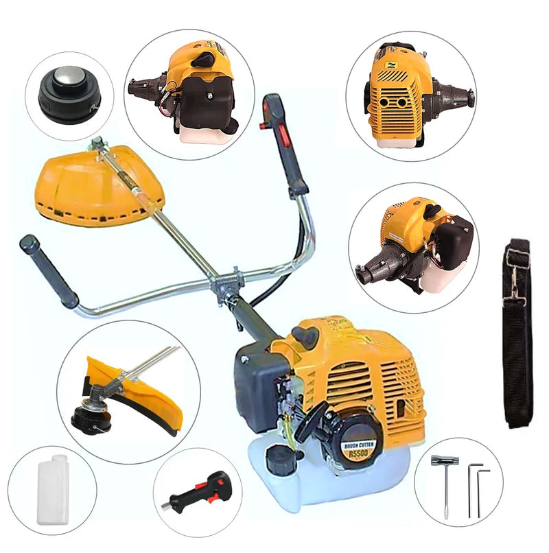 Motocositoare pe benzina 5 accesorii, 4.76CP , 2 Timpi