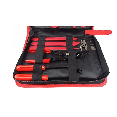 Set HUSA 19 piese extractoare pentru radio tapiterie cleme auto