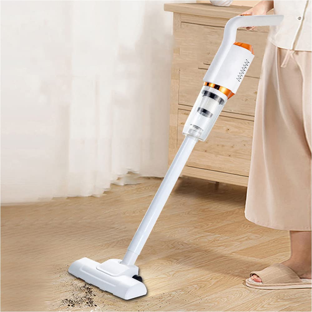 Aspirator Vertical Portabil Fara Fir, Wireless, 2 in 1, Fara sac, Control pe maner, Reincarcabil 0550