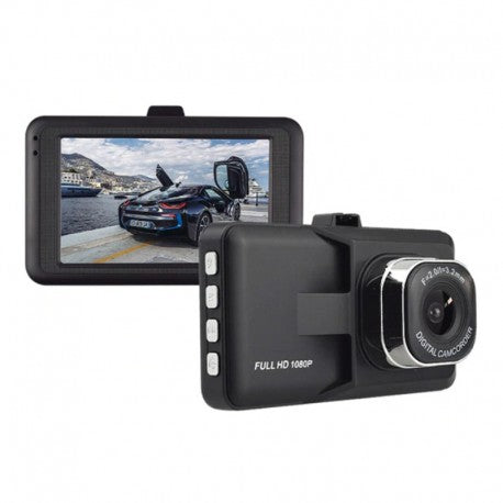 Camera Video Auto FULL-HD 1080p, 3.0 inch Display, G Senzor, HDMI, Negru