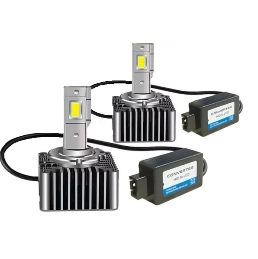Set 2 Becuri LED D1S Super Canbus 6000k, 120W pentru VW, BMW, Audi, Opel