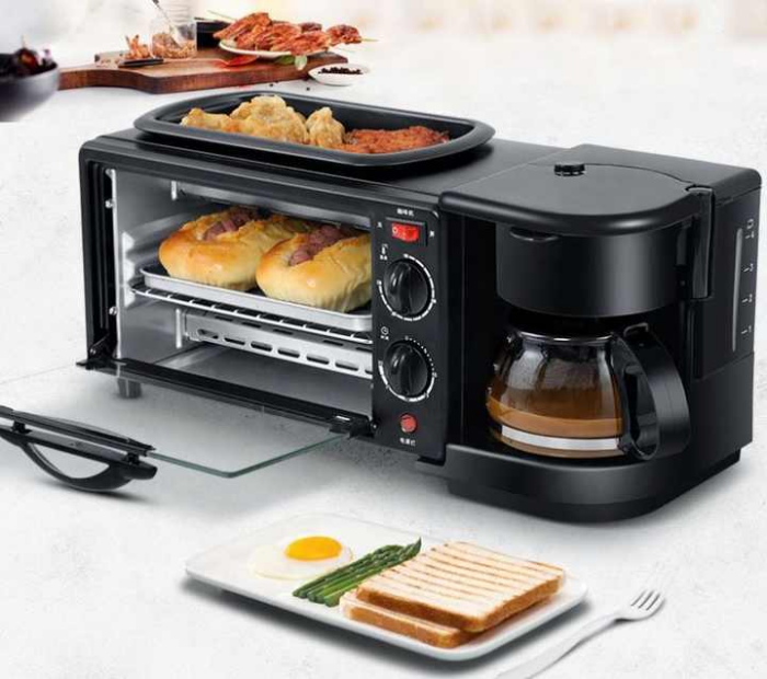 Aparat multifunctional pentru mic dejun Morning Station, capac inclus