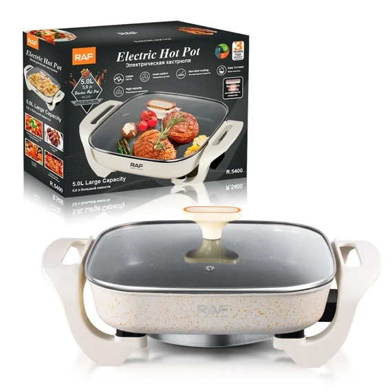 Oala electrica Raf, 1200 W, 5L
