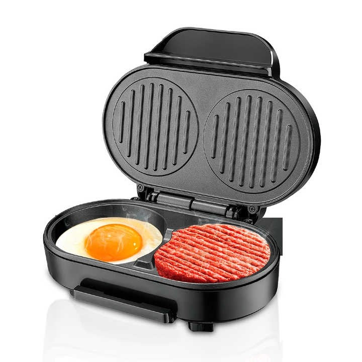 Aparat Electric Multifuncțional RAF pentru Burgeri, Omletă și Sandwich
