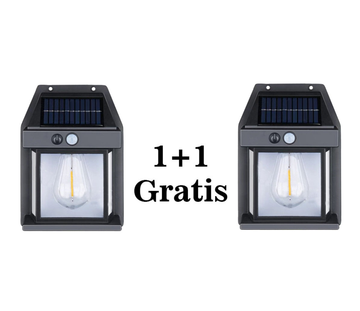 Pachet promo Lampa Led cu senzor de lumina pentru perete putere 3W 1+1