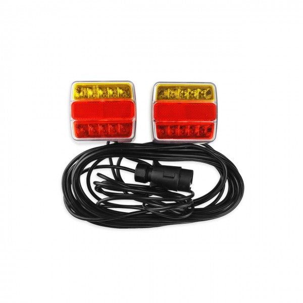 Set Lampi LED stop cu magnet pentru remorca si autoutilitare