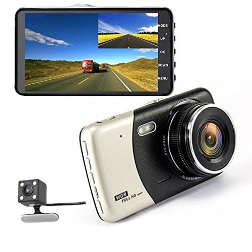 Camera auto DVR camera dubla Full HD G senzor Night Vision