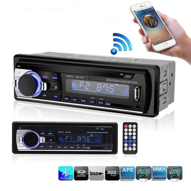 Radio MP3 Player Auto LS 203111BT 4 x 65 W Bluetooth /Telecomanda / USB / SD Card / AUX