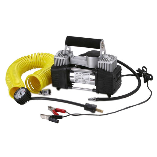 Compresor Аutopractic 2 Cilindri 55L/Minut pentru Camioane, Autoutilitare si SUV, 12V, 23 A, doi cilindri de pompare