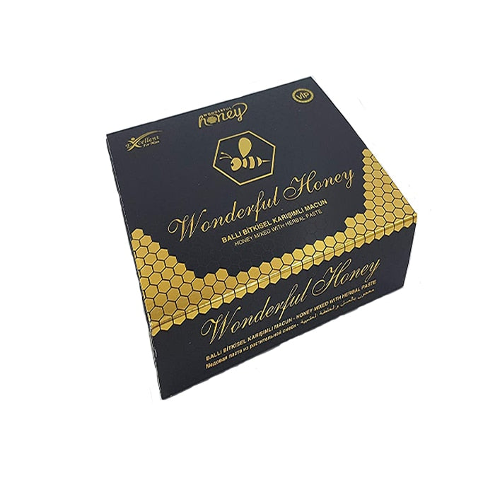 Tratament Potenta, Miere Wonderful Honey Original Naturist 100% performante sexuale masculine, 12 plicuri x 15g