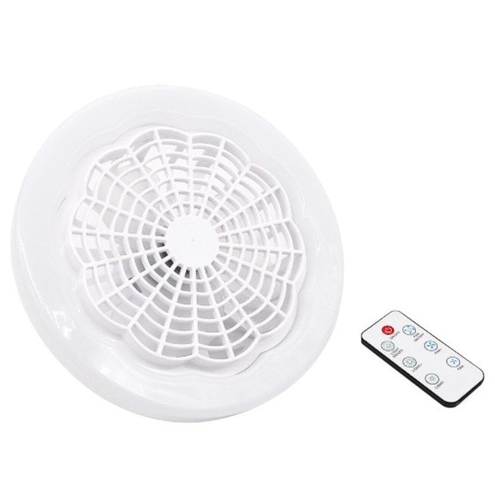 Ventilator de tavan cu Iluminare Led Alb 4W