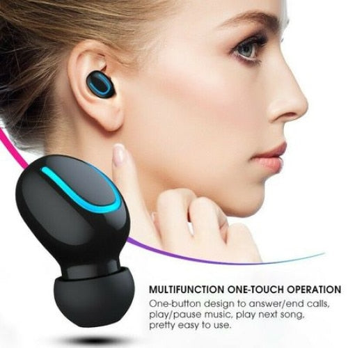 Casti Wireless Bluetooth OD BT Bass Puternic, Bluetooth 5.0, muzica 3D Surround de inalta calitate
