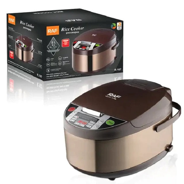 Aparat gatit orez ,Rice Cooker, 5 Litri, Multifunction Menu, 700 W, Steamer