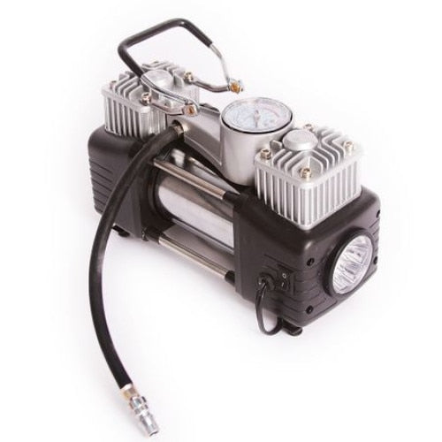 Compresor Аutopractic 2 Cilindri 55L/Minut pentru Camioane, Autoutilitare si SUV, 12V, 23 A, doi cilindri de pompare