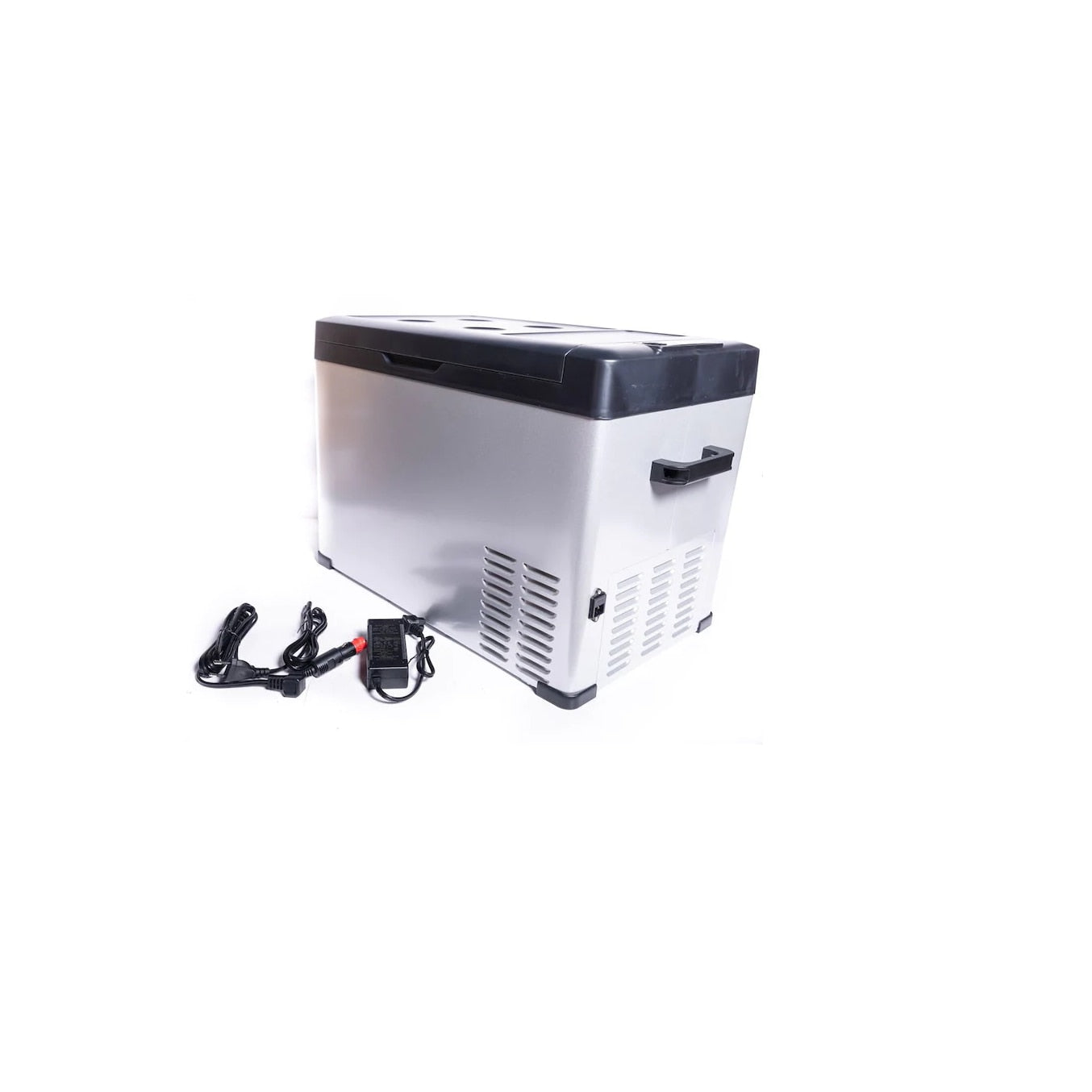 Frigider portabil congelator auto 40L, Vehicul, Camion, RV, barca, congelator compact pentru calatorii, in aer liber 12 / 24V DC si 110V AC