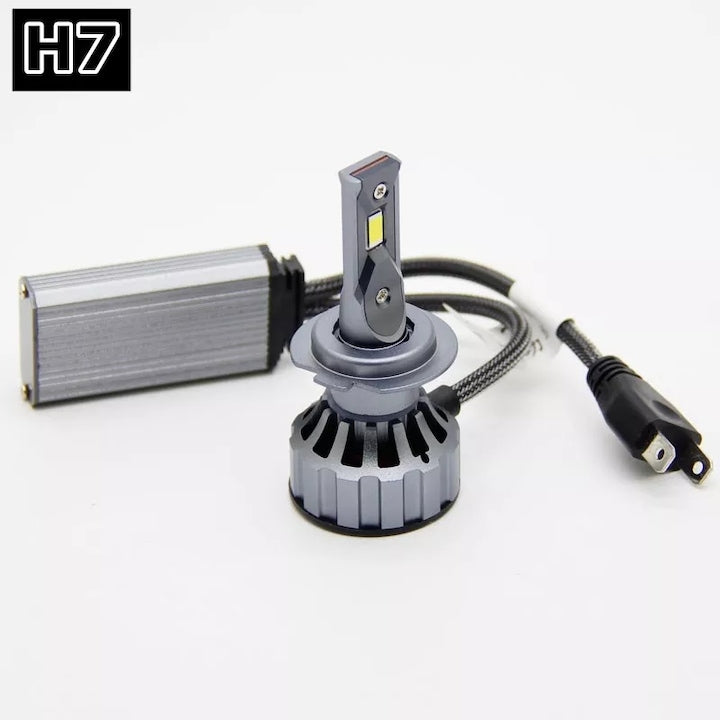 Set 2 Led uri H7 120w, super canbus, , 18.000lm, alb 6000k