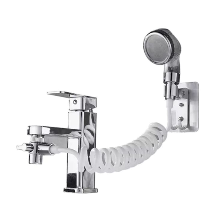 Set extenstie para de dus cu furtun flexibil, QHS1