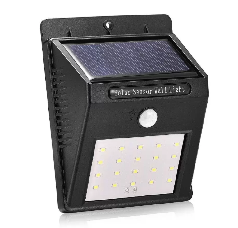 Pachet Promo : Set 10 lampi solar cu 30 led , senzor de miscare si senzor de lumina