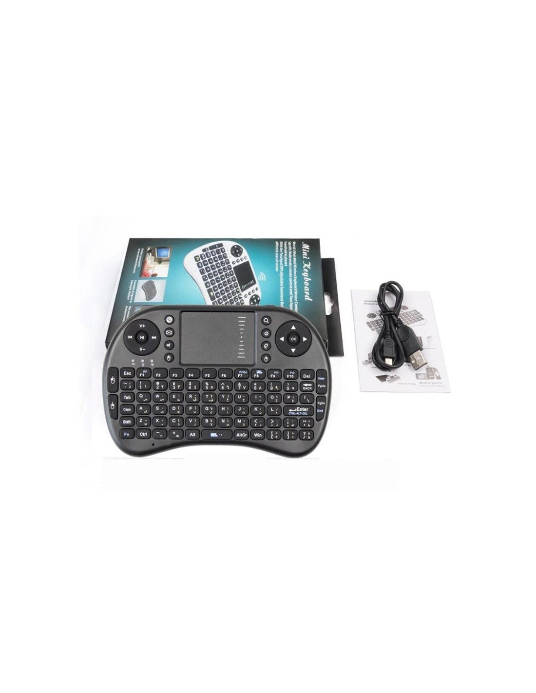 Mini Tastatura Mouse , iluminata 2.4G Wireless Keyboard cu mouse tip touchpad pentru Android Smart ,TV BOX, Console si calculator