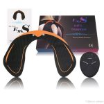 Dispozitiv tonifiere musculara pentru coapse sau fese cu electrostimulare EMS